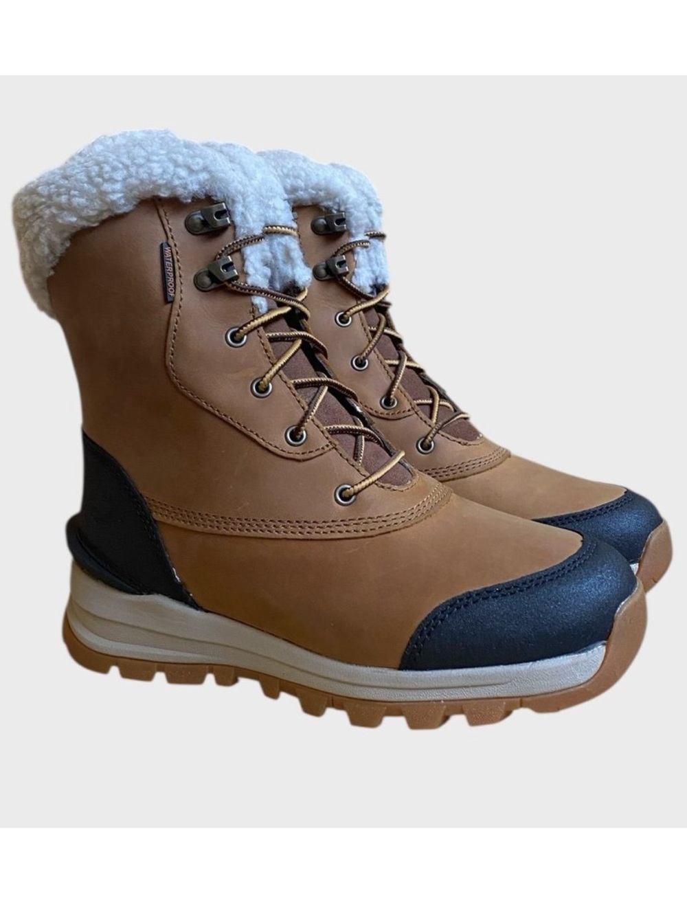 NWB Carhartt Pellston Waterproof Insulated 8" Winter Boots Women's Size 6.5 Tan